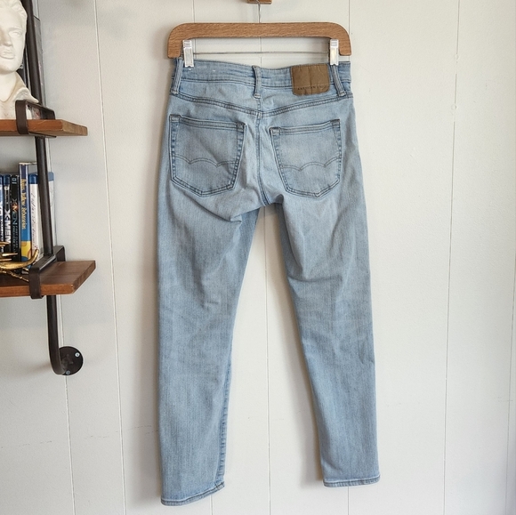 American Eagle AEO Mens Slim Jeans Next Level Flex Light Wash 26x28 Stretchy - Picture 3 of 9